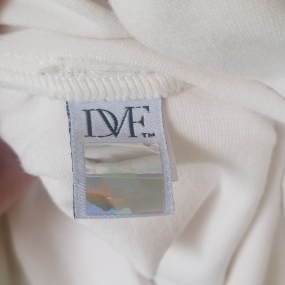 DVF Linnie Dress (White) - Size 4 - Picture 8 of 8